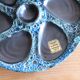 Set of 4 Cyclope oyster plates – Émaux des Glaciers