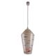Vintage French pendant light from the 1960s in the Lunel style