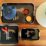 Tray set