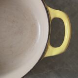 Le Creuset Yellow Oval Casserole
