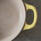 Le Creuset Yellow Oval Casserole
