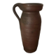 Vase-pichet artisanal en grès. formes irrégulières