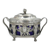 Silver sugar bowl from the 18th century, Louis XVI, 1784, Pierre-Claude Noblet.