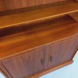 Vintage teak storage bookcase from the 60s