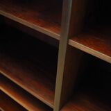 Mahogany bookcase, Danish design, 1970s, manufacturer: Omann Jun