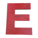 Letter teaches wood E