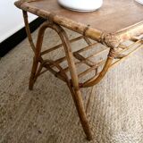 Rattan coffee table