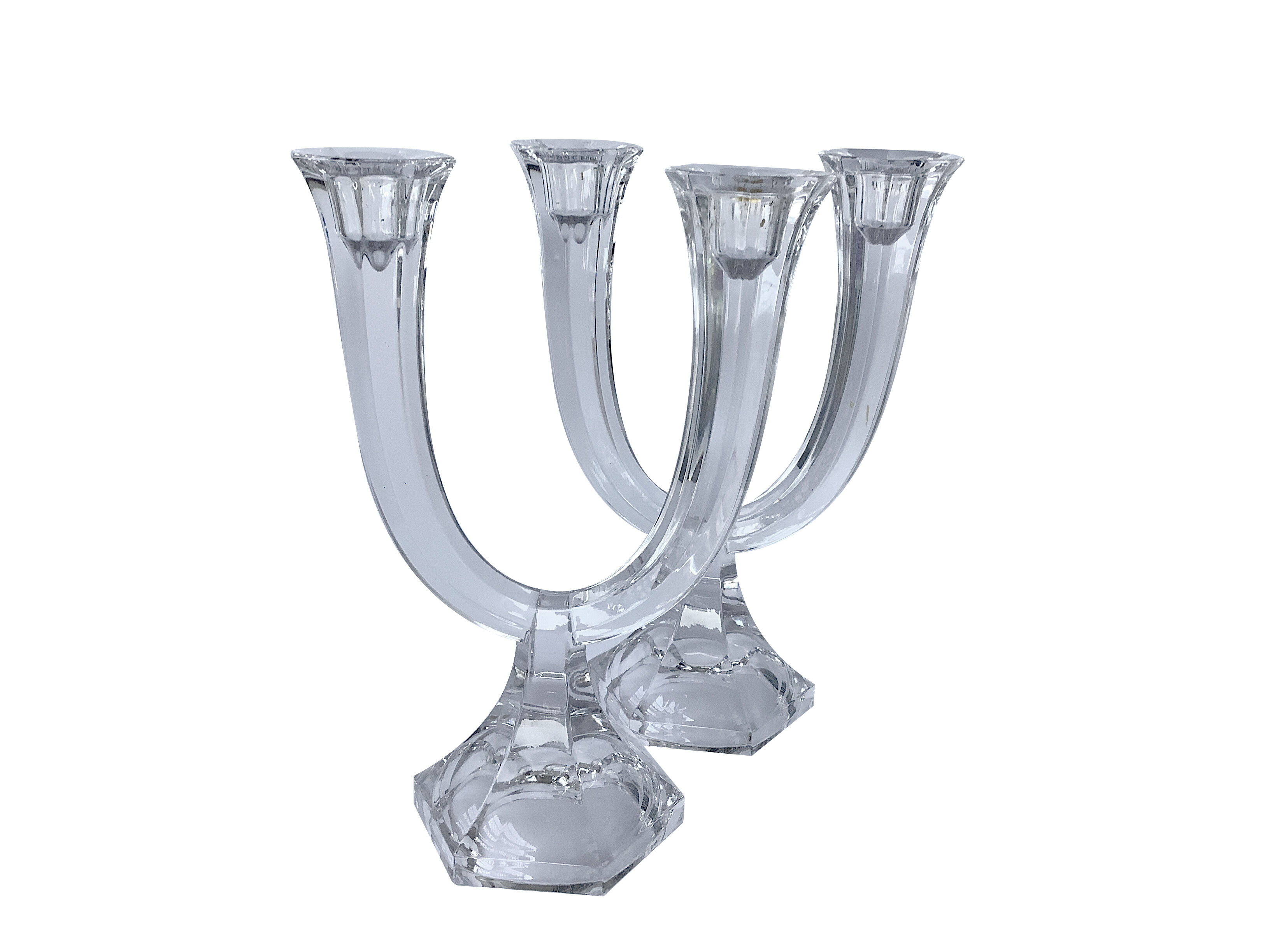 Nachtmann crystal candle holders Germany