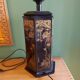 Lampe pagode , abat jour soie