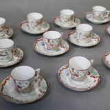 Service à café en porcelaine japonisant