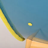 Yellow mid century modern armchair, made in 1950