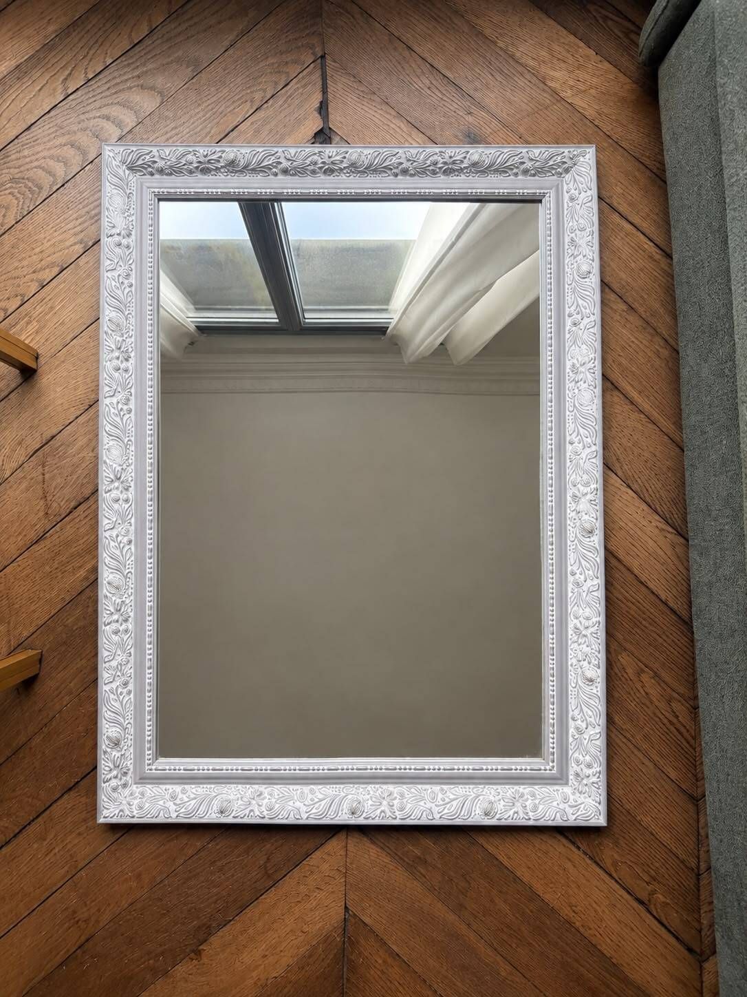 Miroir bois Rétro