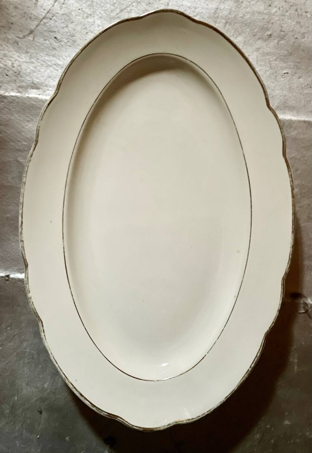 Plat ovale Villeroy et Boch