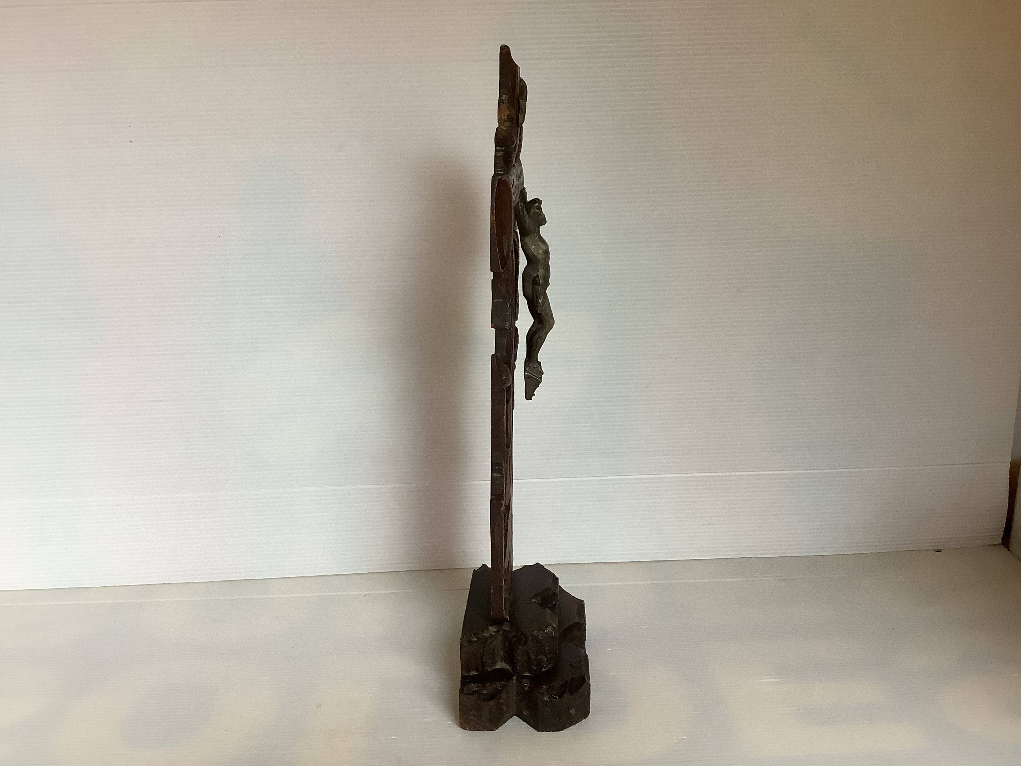 Old crucifix in Black Forest style