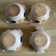 4 vintage Marais pottery bowls