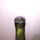 Lot of old blown glass beer bottles with marking