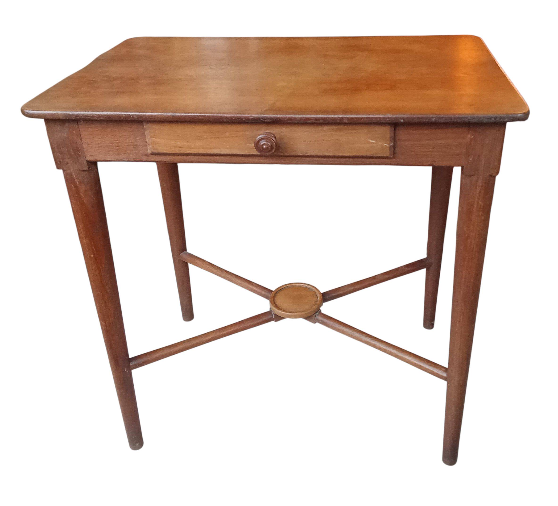 Antique wooden desk/side table
