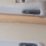 Set of 3 silver serving dishes