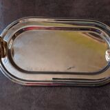 Set of 2 old metal butter dishes