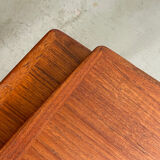 1960s Danish Rectangular Teak Extendable Dining Table