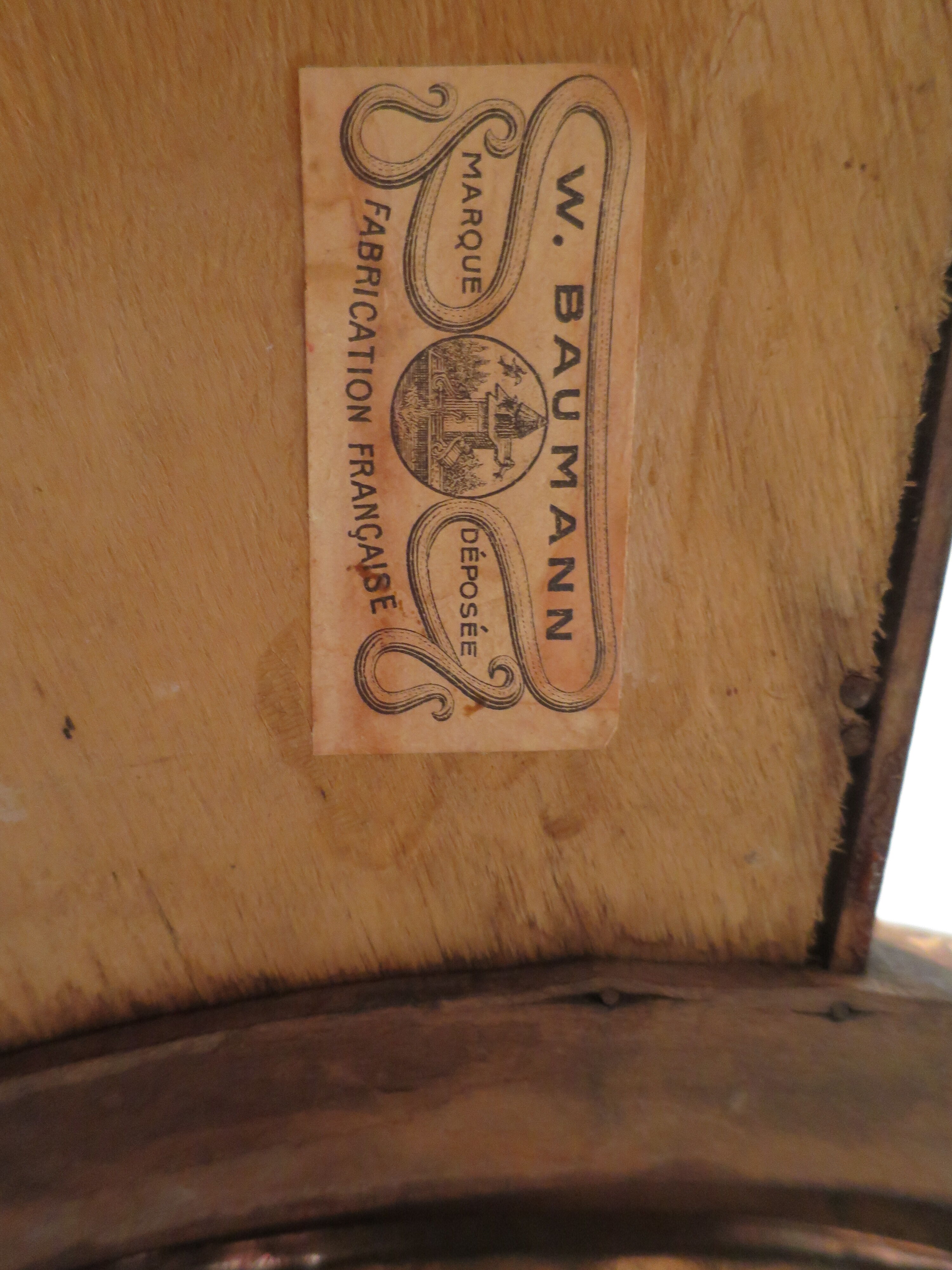 Meuble de barbier Baumann de 1920