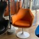 Fauteuil Eero Saarinen pivotant édition Knoll vinage circa 1970