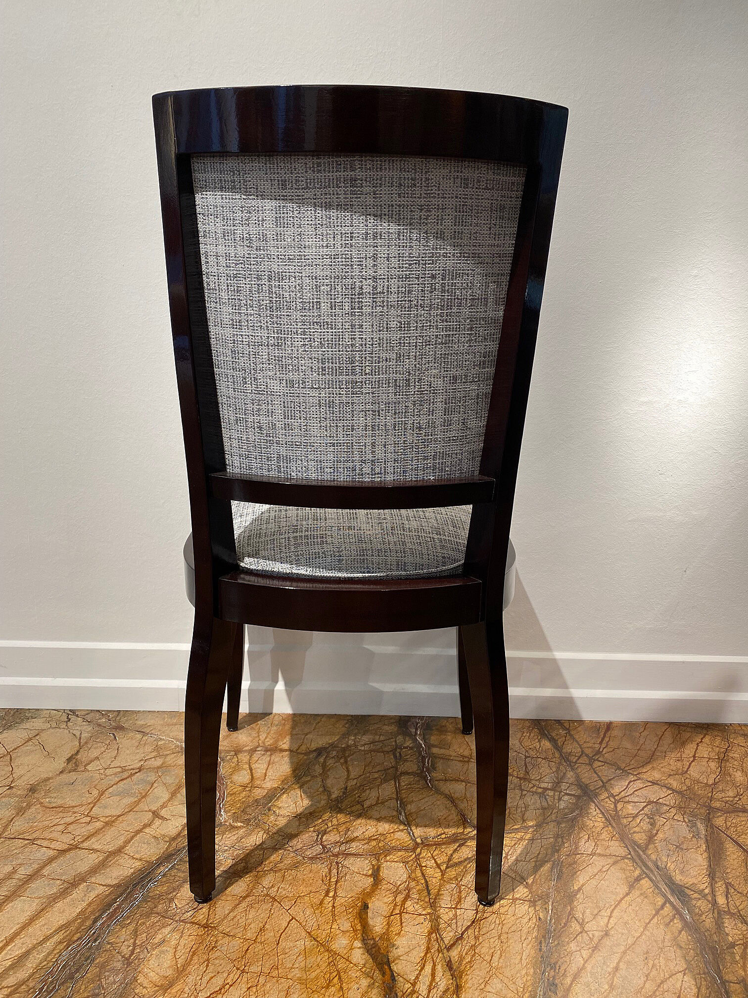 French Art Deco Dining Chairs set of 6