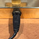 Modernist desk or piano lamp in gilded brass - 1970s/80s