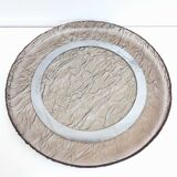 Aperitif tray centerpiece plexiglass 70s