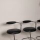 4 chaises cobra de giotto stoppino