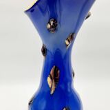Cobalt blue Murano glass vase by Darius Zarrin