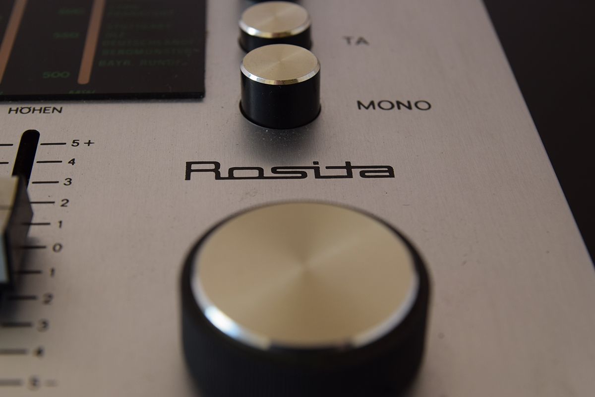 System audio Hi-Fi space age Vision 2000 Stereophonic by Thilo Oerke for Rosita 1971