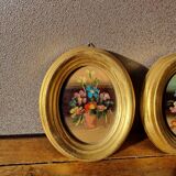 Small vintage oil paintings