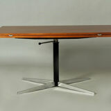 Adjustable Teak Table by J.M. Thomas for Wilhelm Renz, 1960s