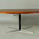 Table en teck réglable par J.M. Thomas pour Wilhelm Renz, 1960s