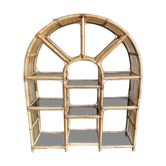 Library with 9 glass trays
