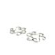 Pair of stainless steel trivets