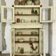 Glass display cabinet