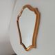 Vintage baroque mirror in gilded wood