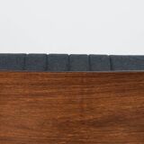 Chrome & Rosewood armchairs, Gordon Russell, United Knigdom, 1970s.