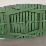 Folding garden table