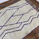 Handmade traditional Beni Ourain Berber rug, size 200 x 300 cm.