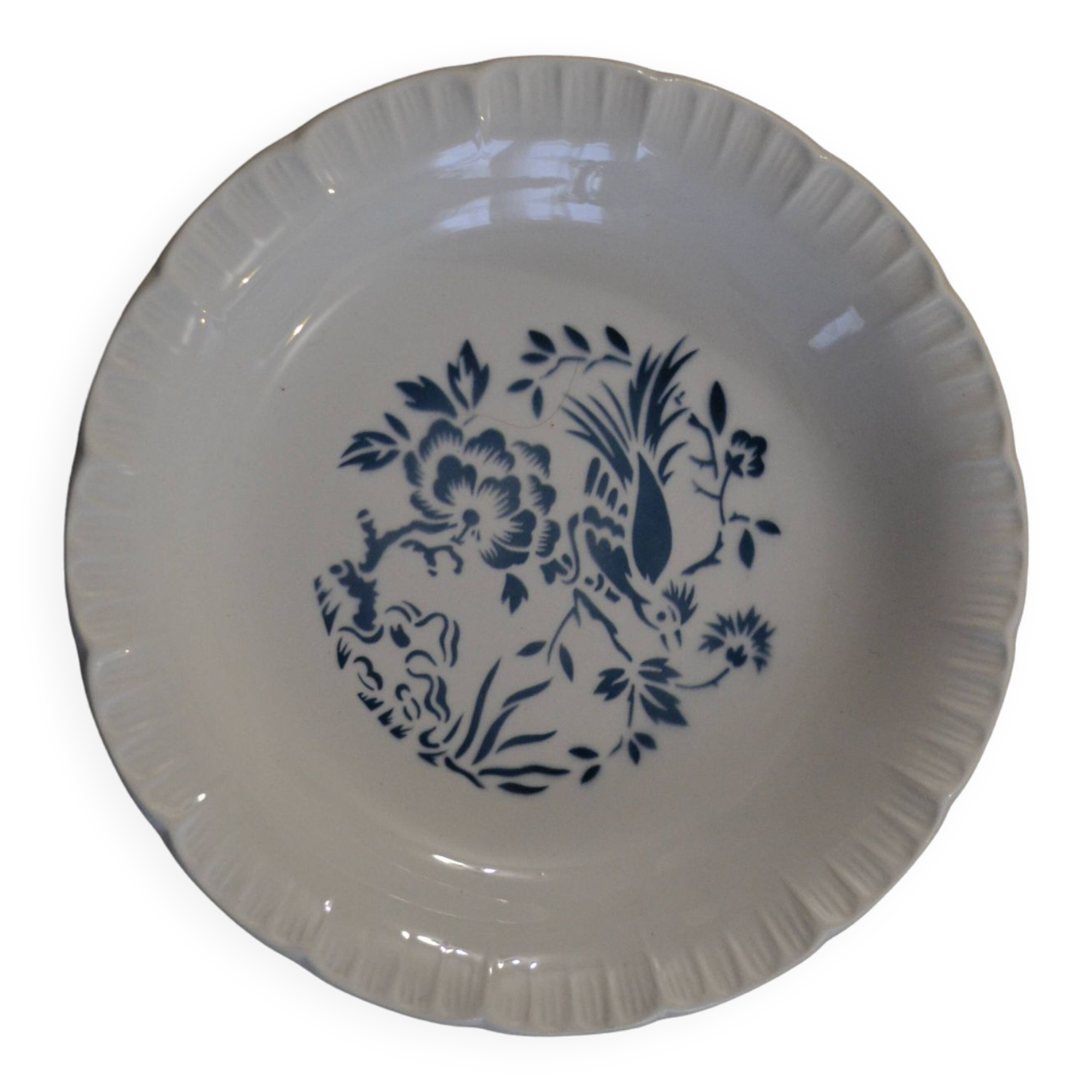 “Touraine” Sarreguemine plates