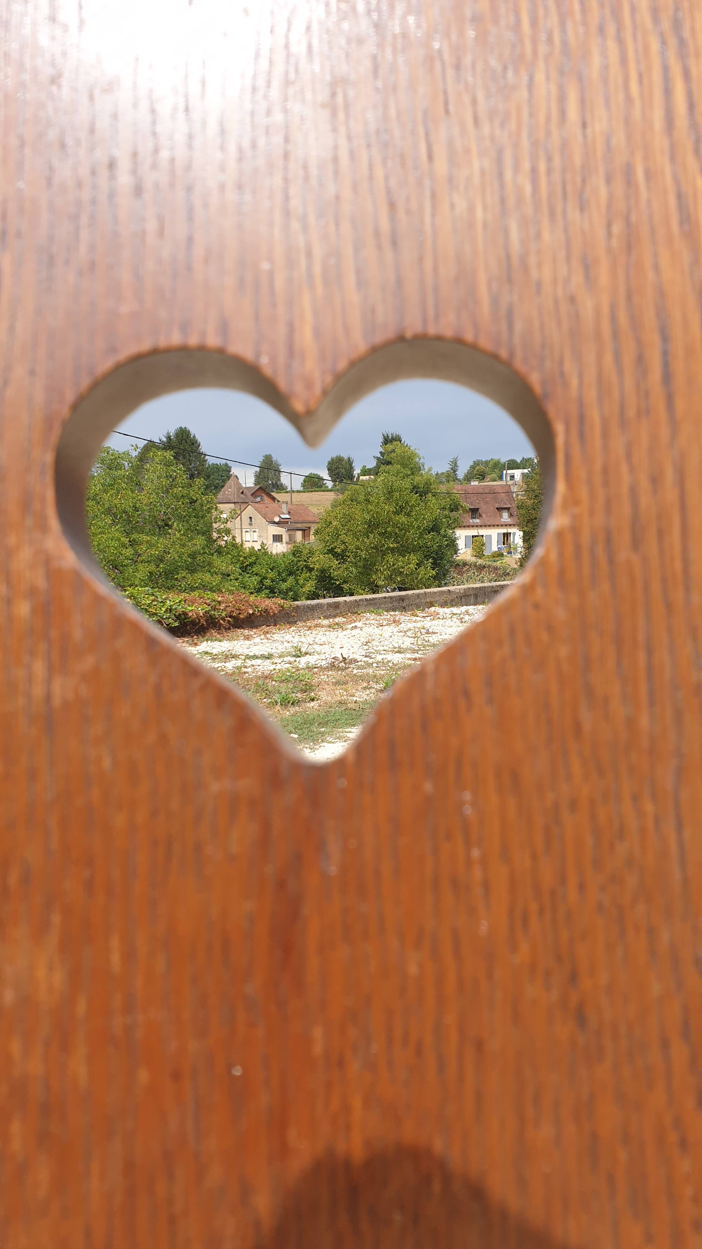 Set of 4 solid oak chairs "Alsatian style" - 20th century