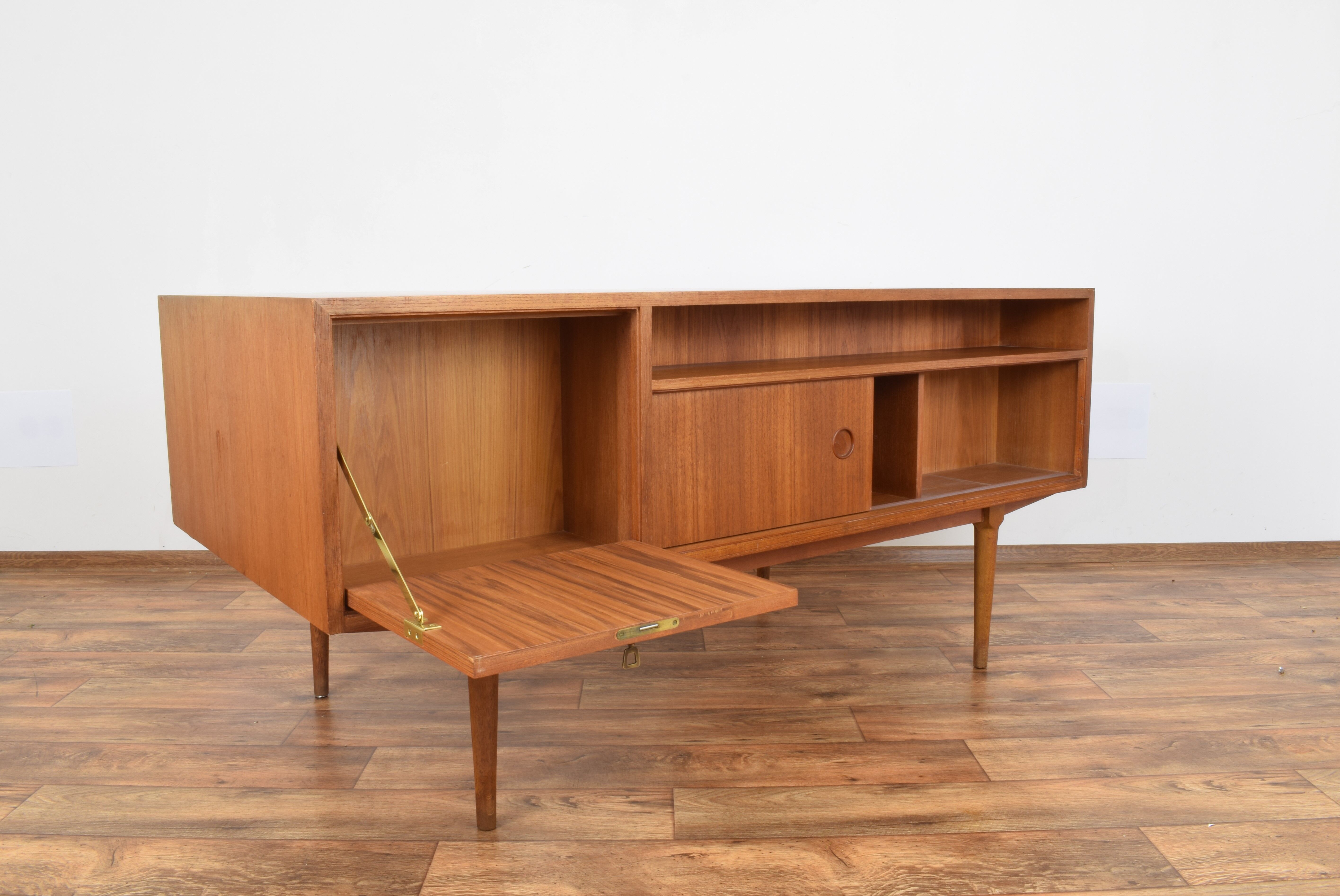 Mid-century Danish teak desk, 1960s
