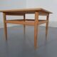 Danish Oak Sofa Table by Niels Bach, 1960s