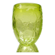 Vase Val saint lambert Studio Cristal, décor en relief