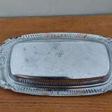 Vintage aluminium butter dish