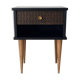 Black bedside, a drawer