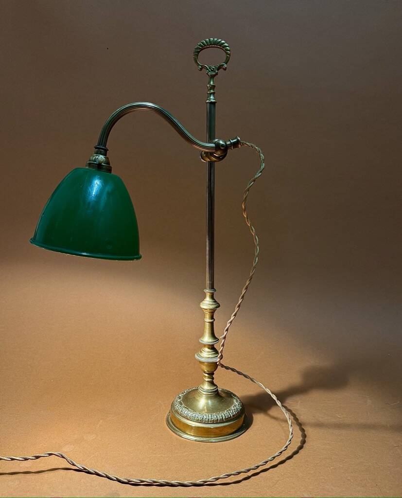 antique desk lamp